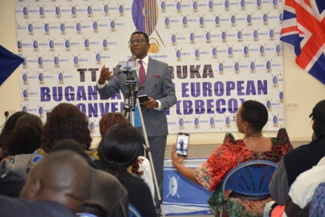 Katikkiro Mayiga urges youth living abroad not to undermine their traditions and norms